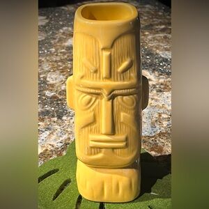 Kon Tiki Collectible Mug Tiki Farm 2017 Rare Limited Edition Sunbeam Yellow Head
